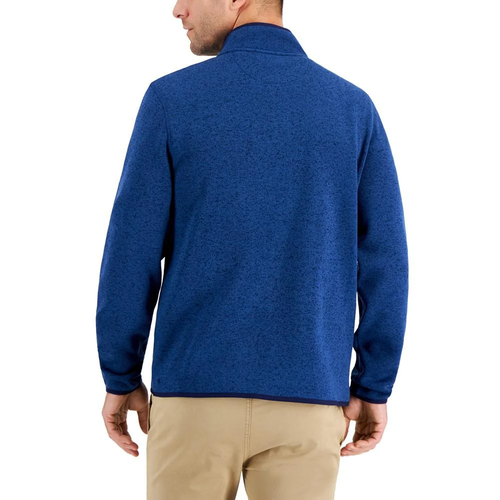 商品Club Room|Men's Quarter-Zip Fleece Sweater, Created for Macy's,价格¥384,第4张图片详细描述