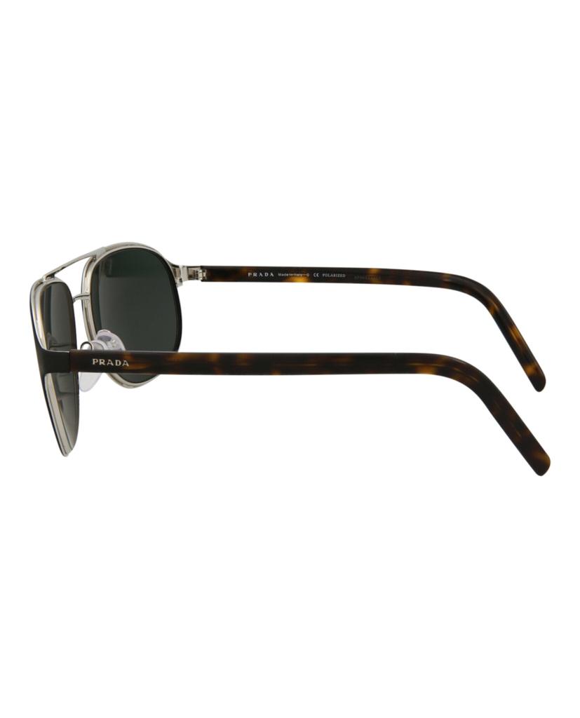 Prada Aviator-Style Metal Sunglasses商品第3张图片规格展示