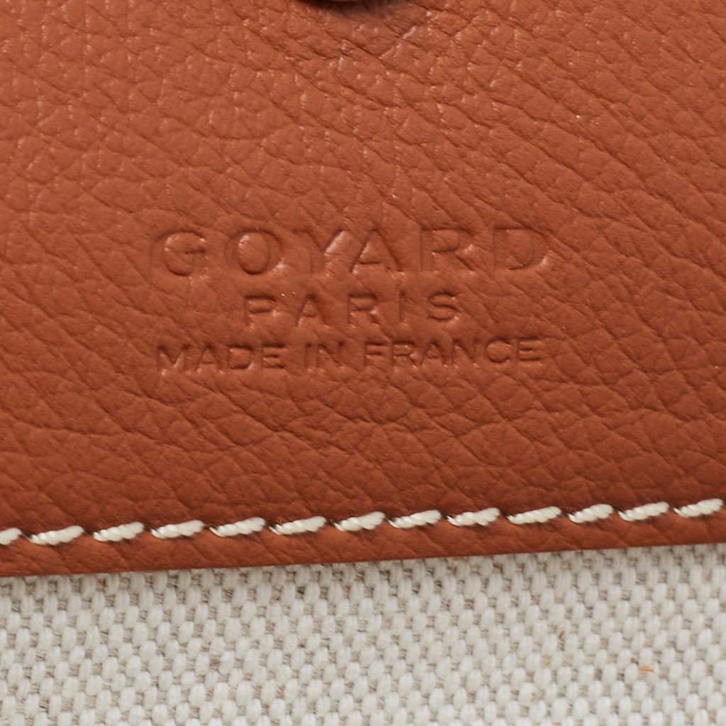 Goyard Brown Goyardine Coated Canvas and Leather Saint Louis PM Tote商品第10张图片规格展示