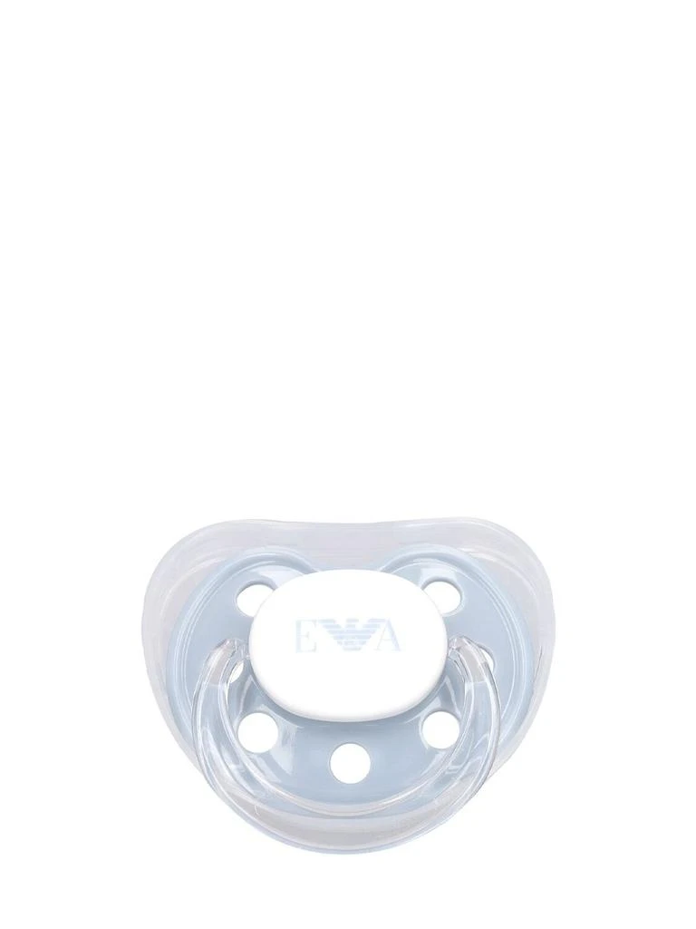 商品Emporio Armani|Set Of 2 Logo Bottles, Pacifier & Clip,价格¥809,第3张图片详细描述