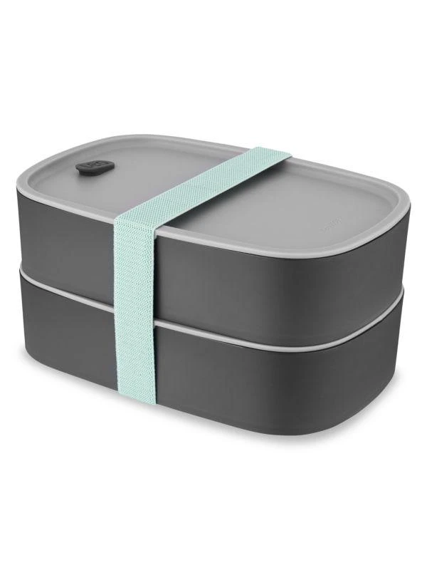 商品BergHOFF|1.7 Quart Leo 3-Piece Bento Box Set With Strap,价格¥357,第1张图片