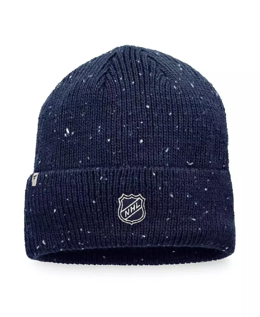 商品Fanatics|Men's Navy Washington Capitals Authentic Pro Rink Pinnacle Cuffed Knit Hat,价格¥258,第2张图片详细描述