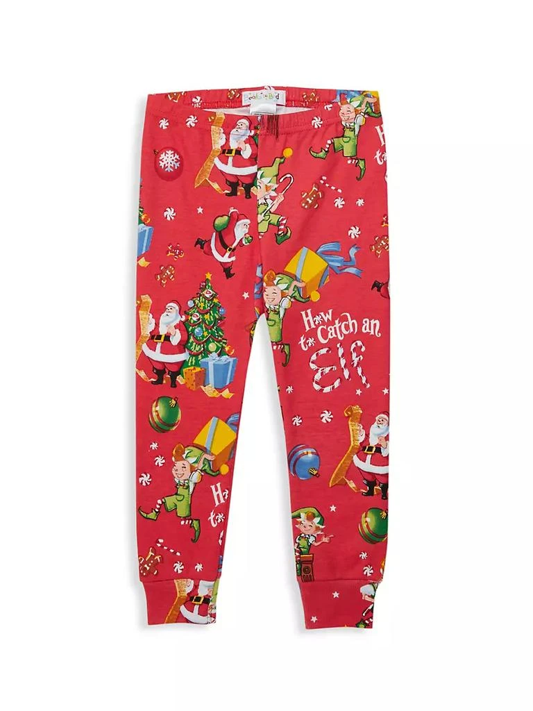 商品Books To Bed|Little Boy's Three-Piece How To Catch An Elf Christmas Book &amp; Pajama Set,价格¥185,第3张图片详细描述