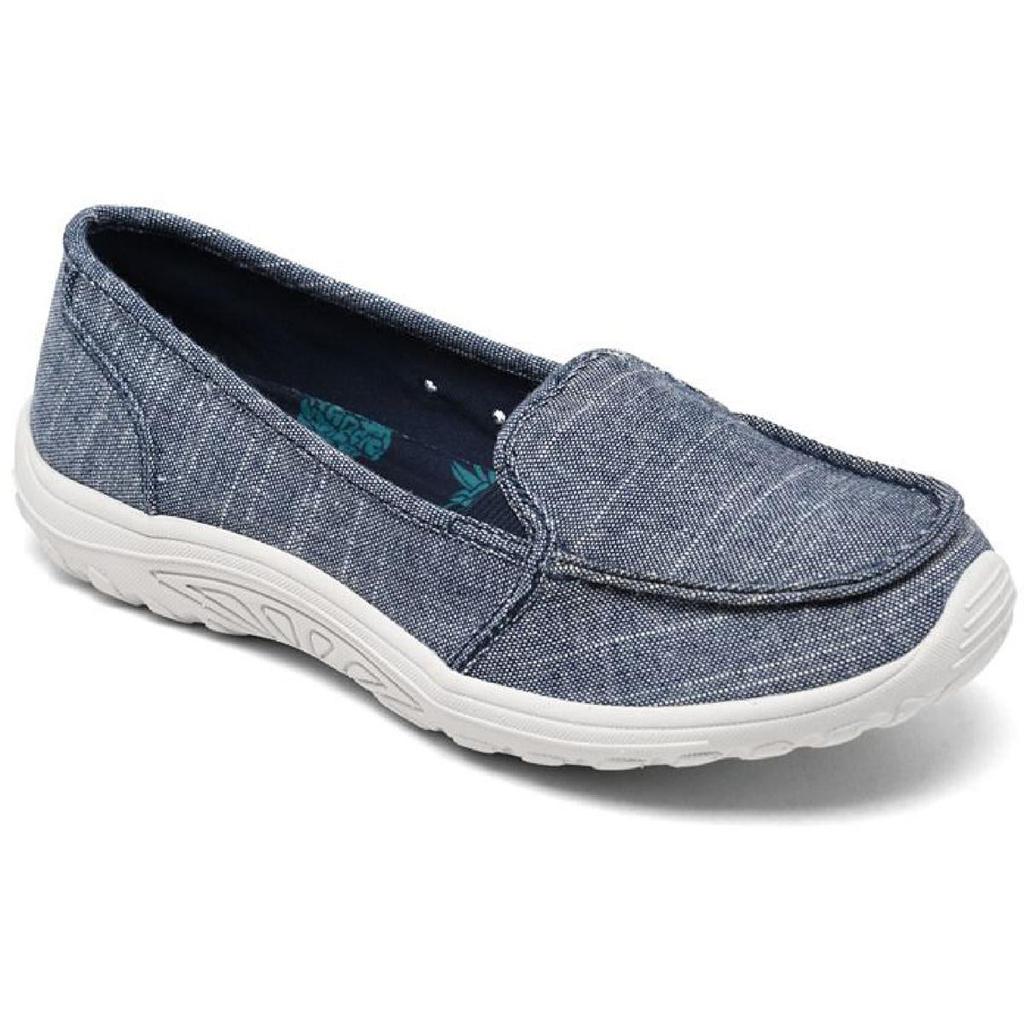 Skechers Womens Reggae Fest Manzanita Woven Slip On Walking Shoes商品第2张图片规格展示