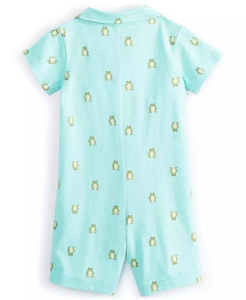 商品First Impressions|Baby Boys Jump Frog-Print Sunsuit, Created for Macy's,价格¥114,第2张图片详细描述