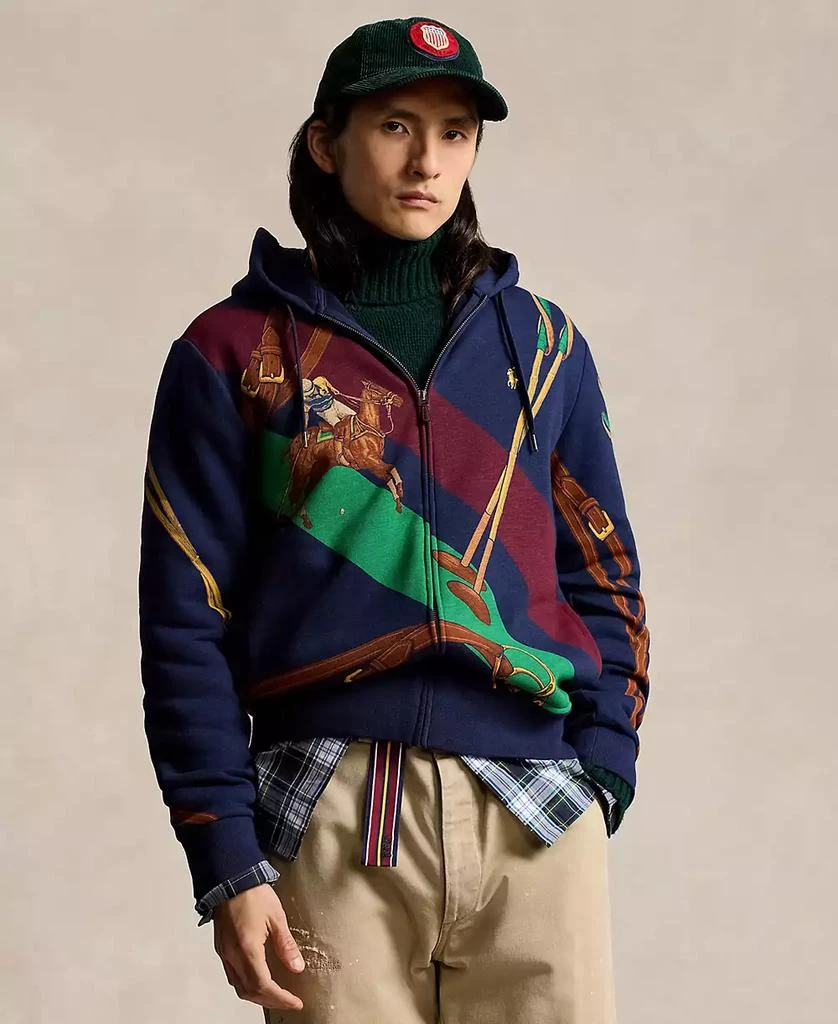 商品Ralph Lauren|Men's Equestrian Fleece Full-Zip Hoodie,价格¥1201,第1张图片