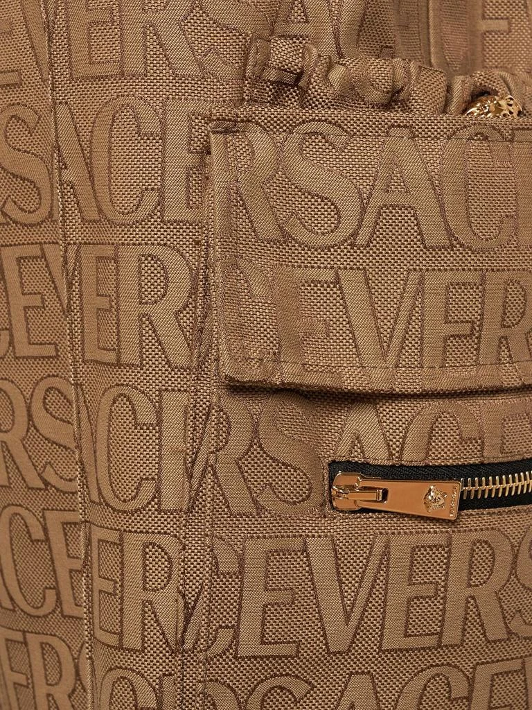 商品Versace|Monogram Cotton Blend Cargo Pants,价格¥10701,第3张图片详细描述