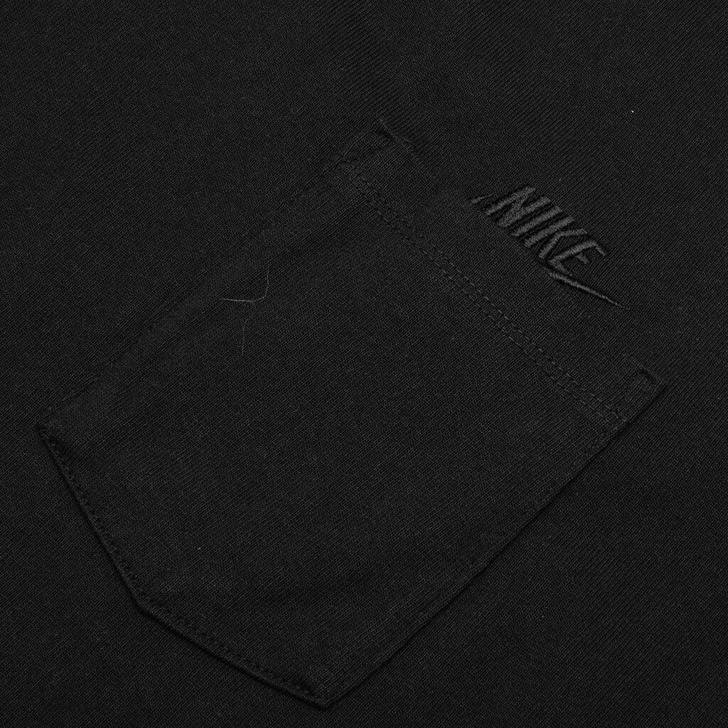 商品NIKE|Nike Sportswear Premium Essentials Pocket T-Shirt - Black,价格¥342,第3张图片详细描述