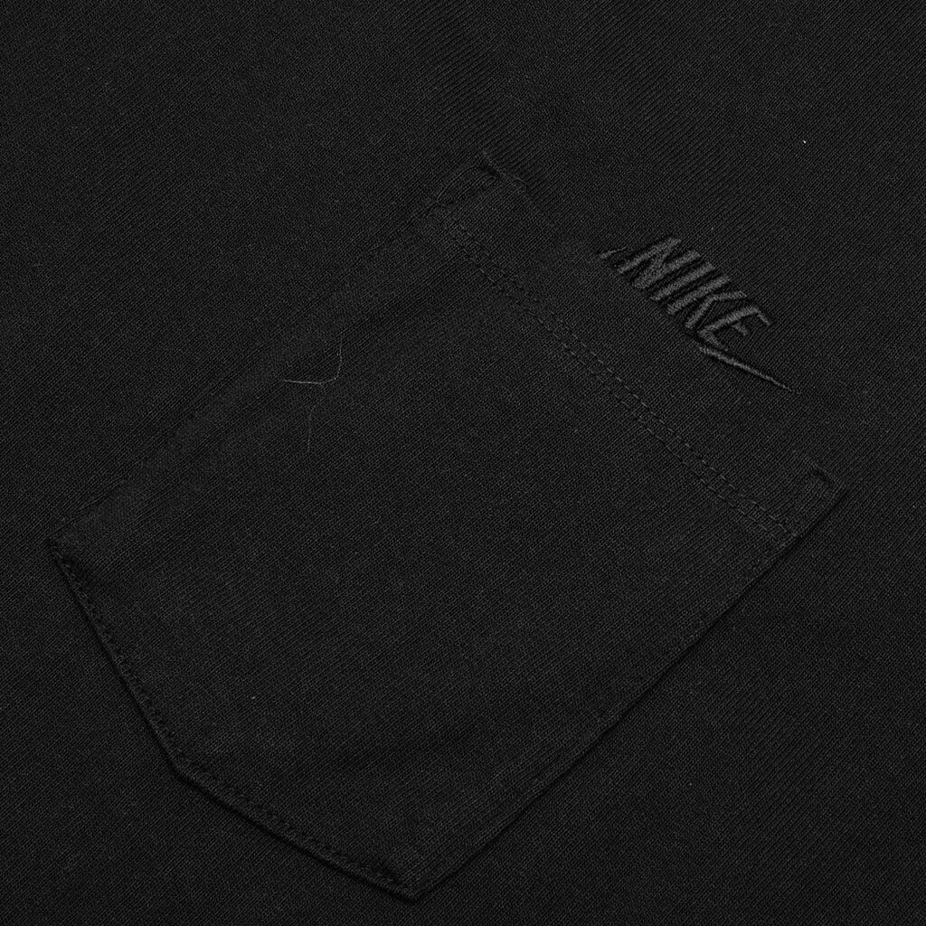 商品NIKE|Nike Sportswear Premium Essentials Pocket T-Shirt - Black,价格¥323,第5张图片详细描述