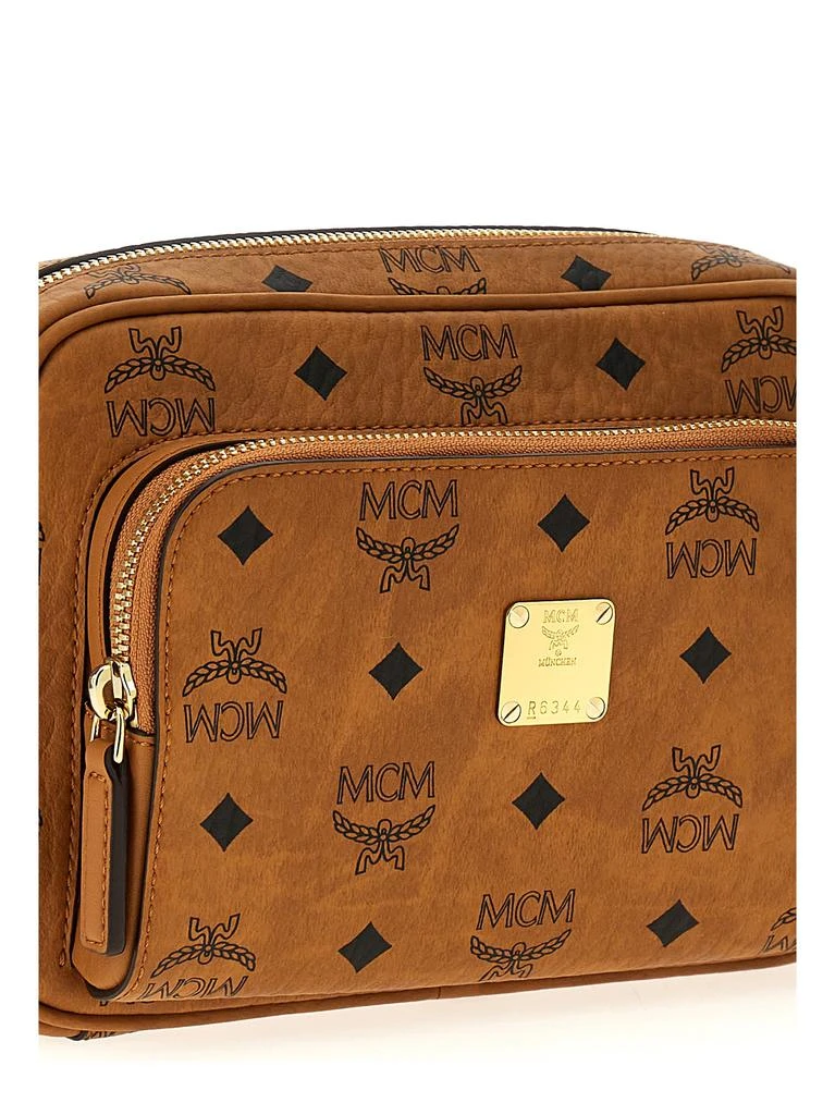 商品MCM|Kl Visetos Crossbody Bags Brown,价格¥4939,第3张图片详细描述