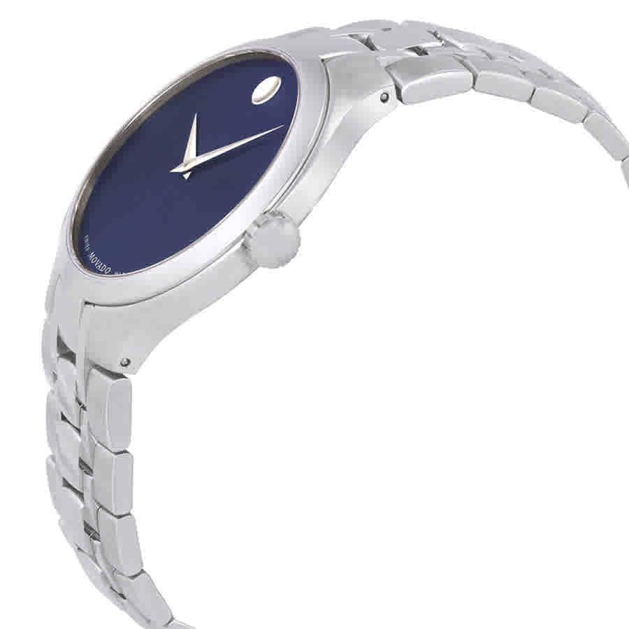 商品Movado|Movado Collection Blue Dial Mens Watch 0606369,价格¥2218,第4张图片详细描述