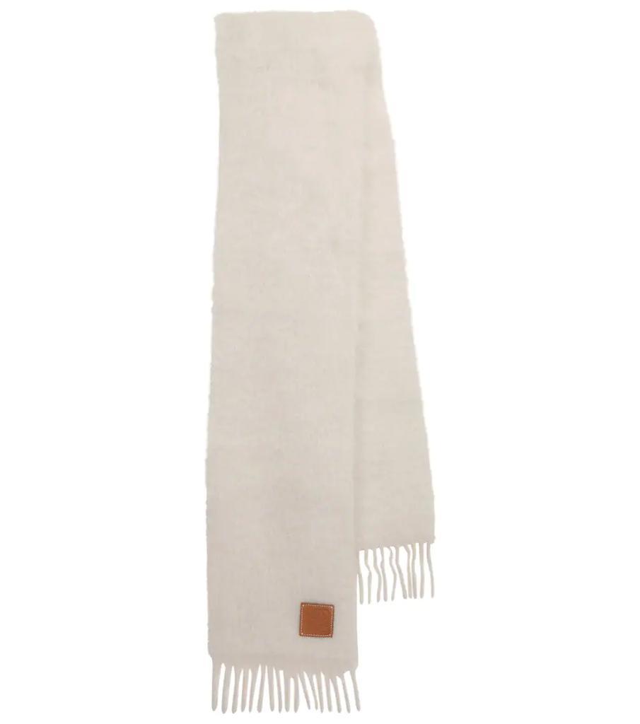 商品Loewe|Mohair and wool-blend scarf,价格¥1974,第1张图片