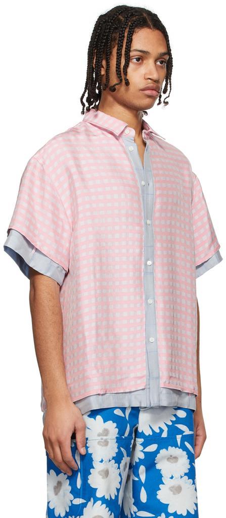 商品Jacquemus|Pink 'La Chemise Melancia' Shirt,价格¥3380,第4张图片详细描述