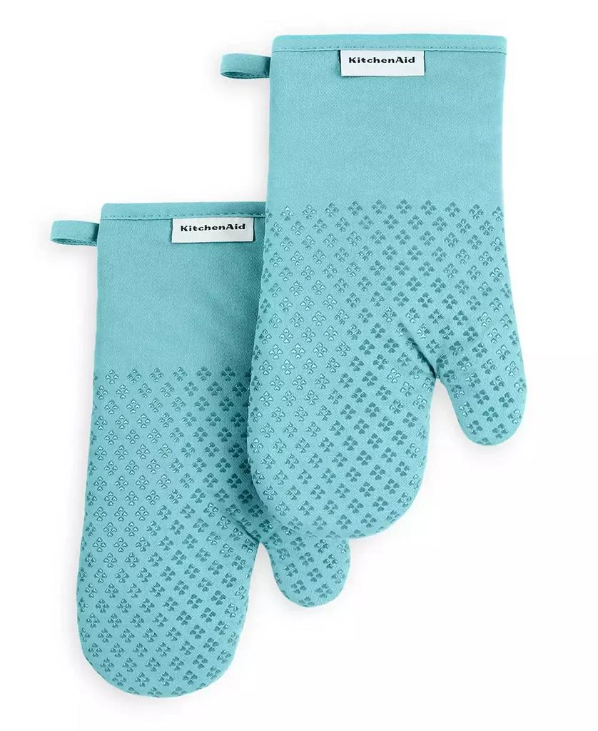 商品KitchenAid|Asteroid Cotton Oven Mitt, 2Pk, 7" x 12.5",价格¥352,第1张图片