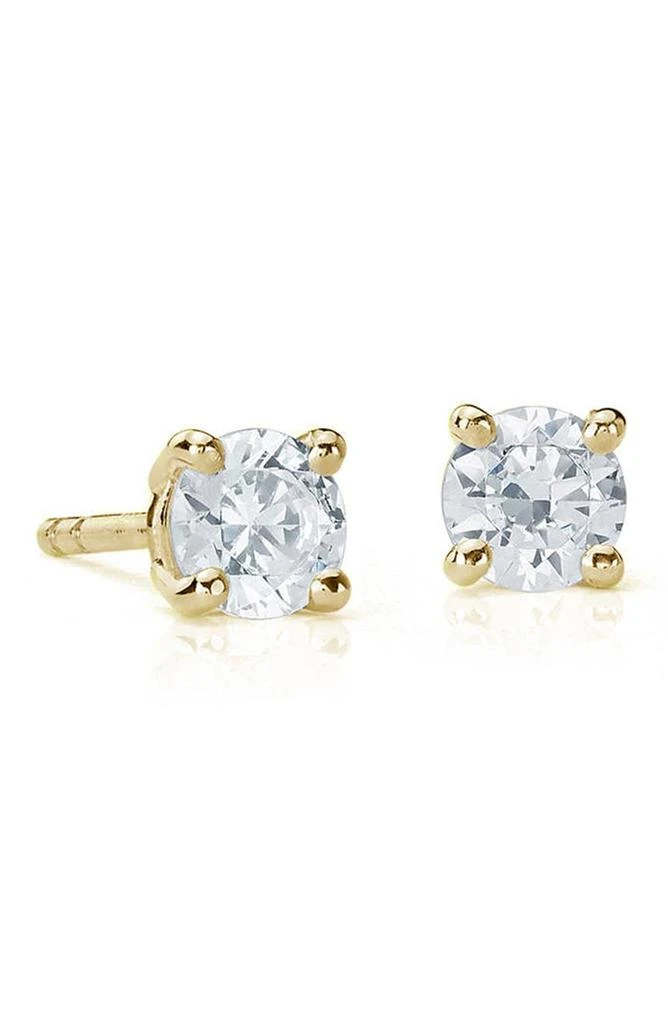 商品Suzy Levian|14K Yellow Gold Diamond Stud Earrings - 0.50ctw,价格¥7875,第1张图片