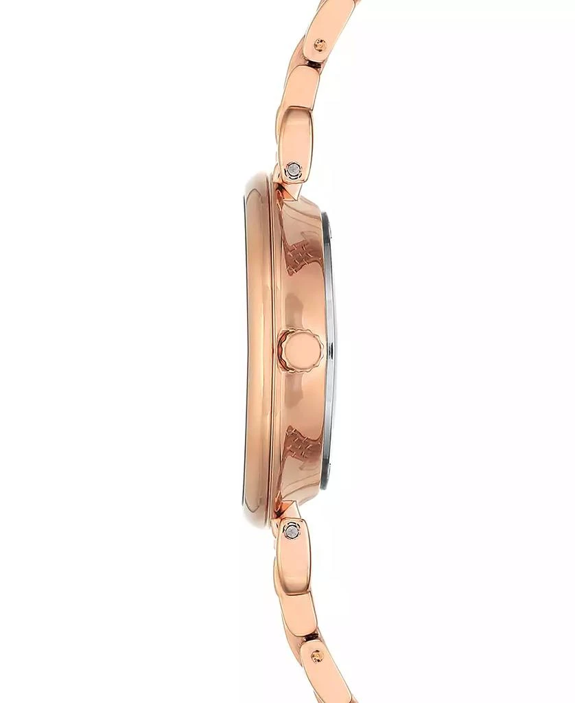商品Anne Klein|Women's Rose Gold-Tone Bracelet Watch 30mm,价格¥497,第2张图片详细描述