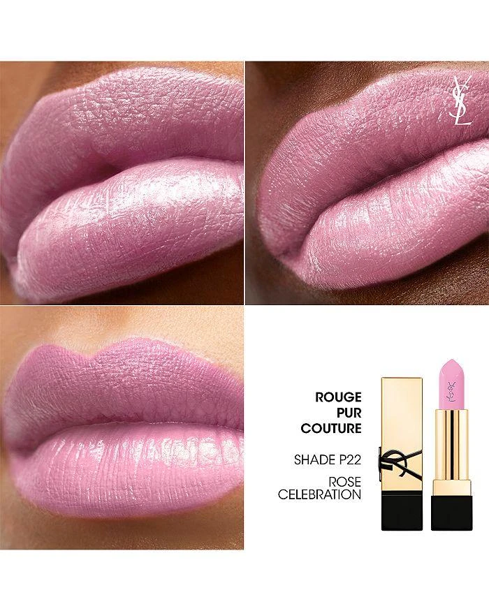 商品Yves Saint Laurent|Yves Saint Laurent Rouge Pur Couture Satin Lipstick,价格¥358,第2张图片详细描述