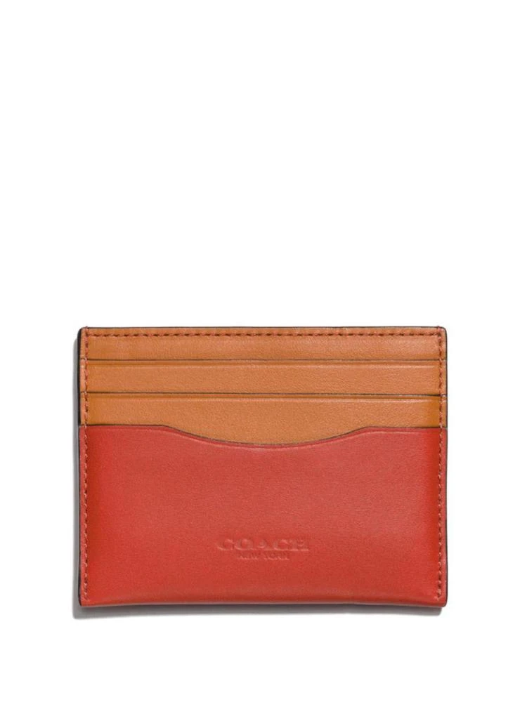 商品Coach|Leather Credit Card Holder,价格¥264,第1张图片