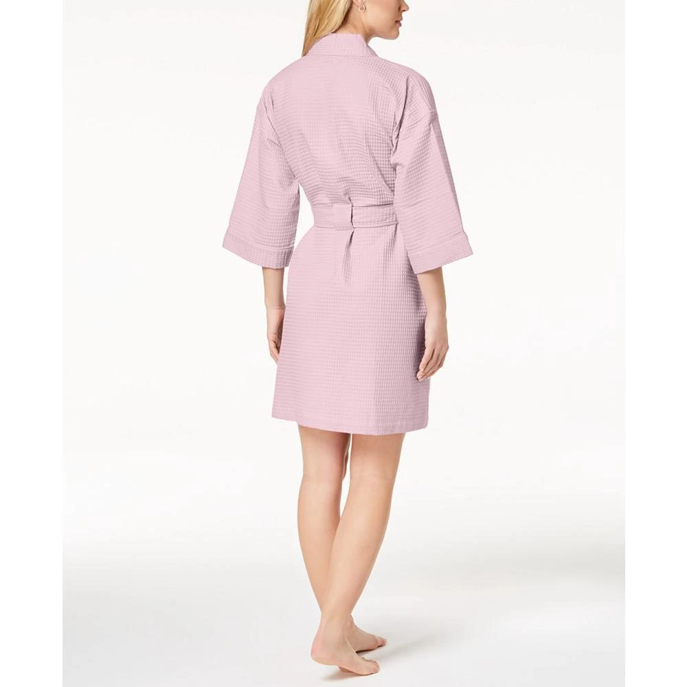 商品Charter Club|Short Spa Waffle Robe, Created for Macy's,价格¥186,第2张图片详细描述