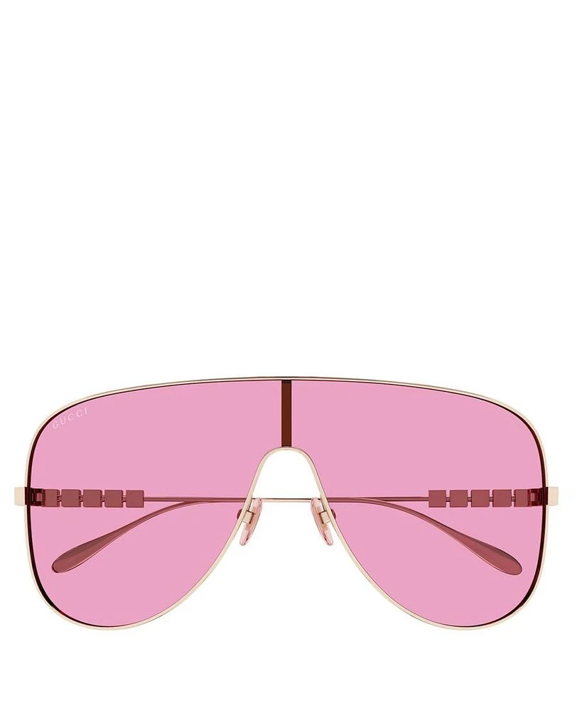 Lettering Mask Sunglasses, 99mm 商品