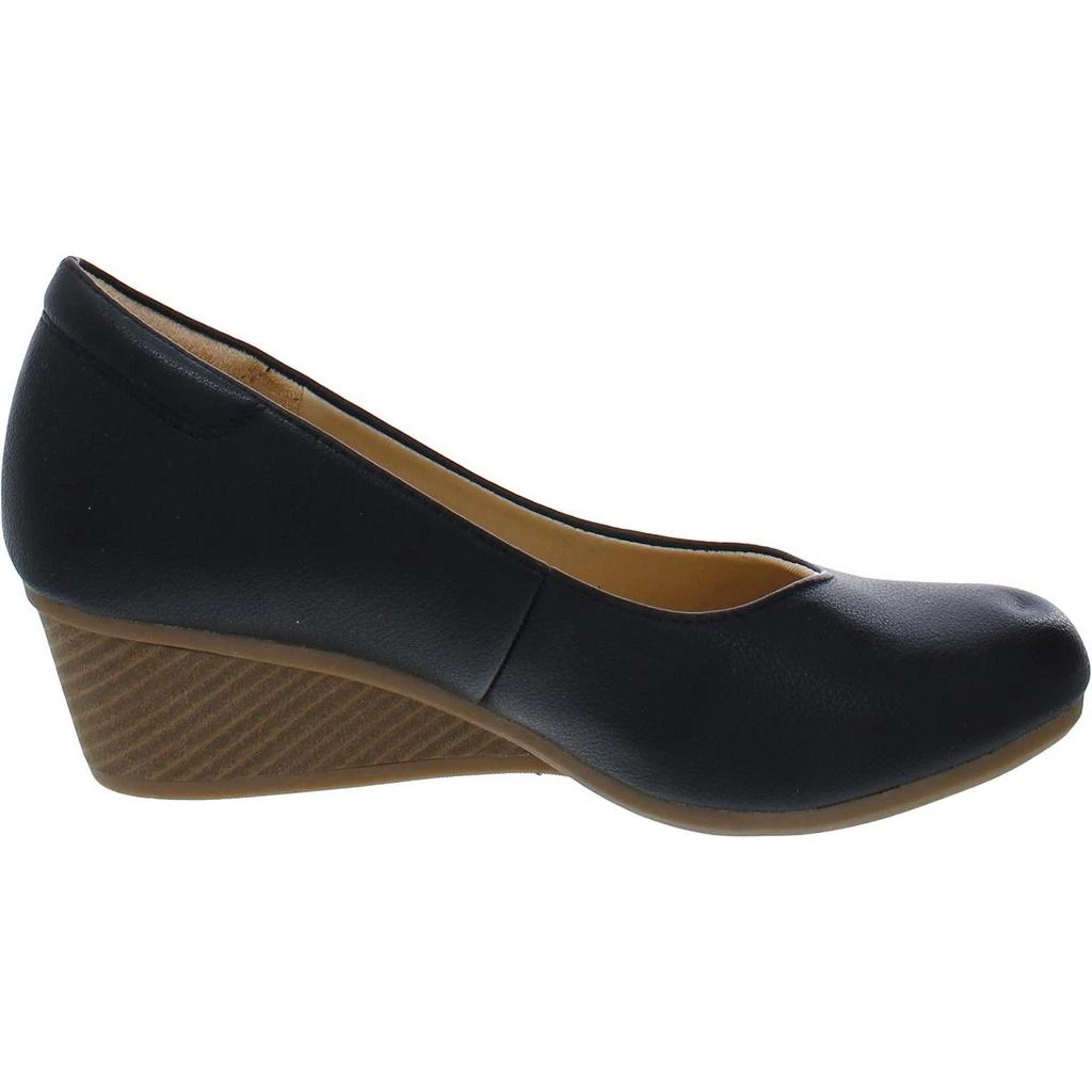 商品Dr. Scholl's Shoes|Be Ready Womens Comfort Insole Slip On Wedge Heels,价格¥386,第2张图片详细描述