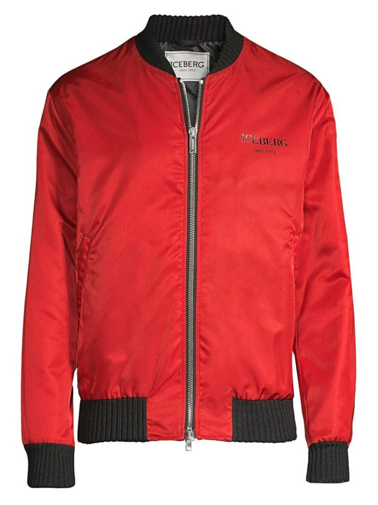 商品Prada|Logo Bomber Jacket,价格¥1525,第1张图片