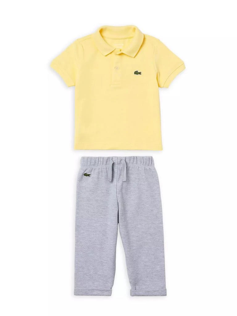 商品Lacoste|Baby Boy's Muraille One-Piece Gift Set,价格¥372,第1张图片