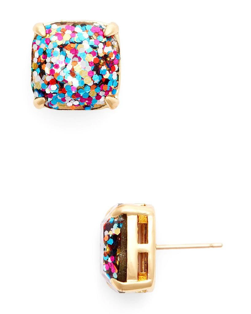 商品Kate Spade|Small Square Glitter Stud Earrings,价格¥212,第1张图片