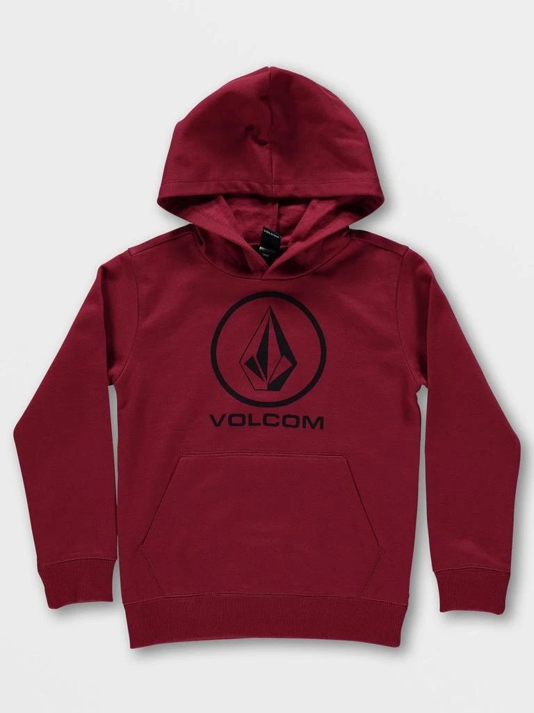 商品Volcom|Little Boys Brass Tacks 1.5 Pullover Hoodie - Rio Red,价格¥183,第1张图片