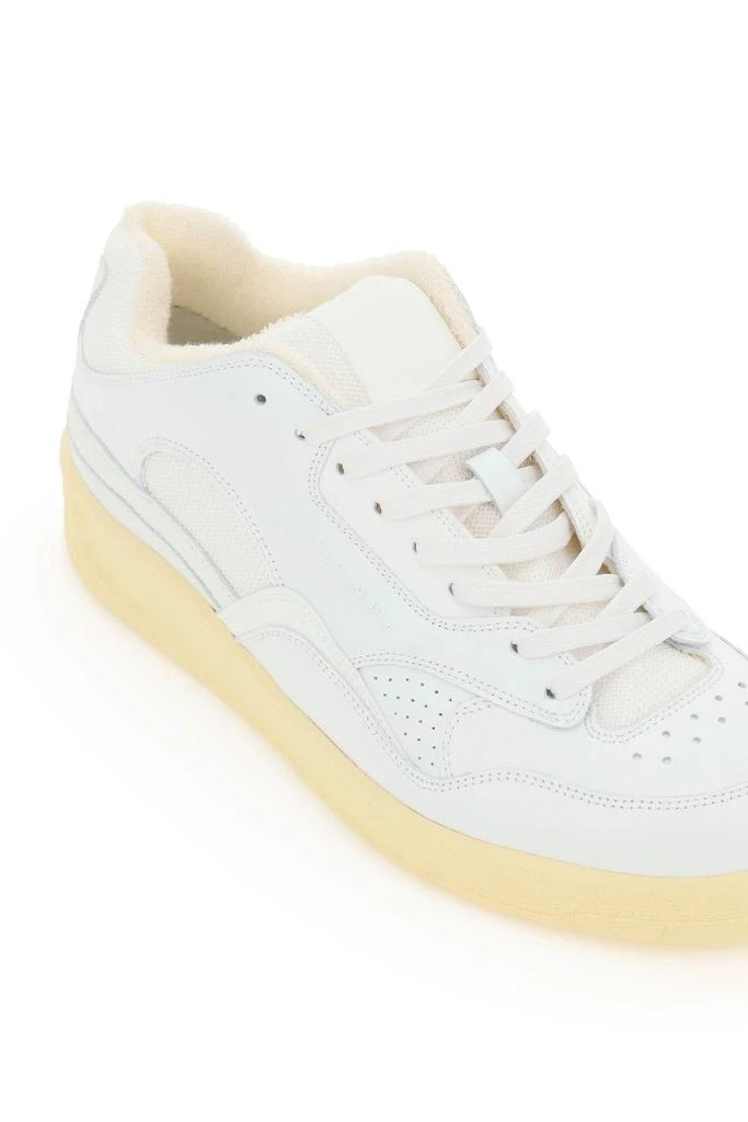 商品Jil Sander|LEATHER LOW-TOP SNEAKERS,价格¥2342,第4张图片详细描述