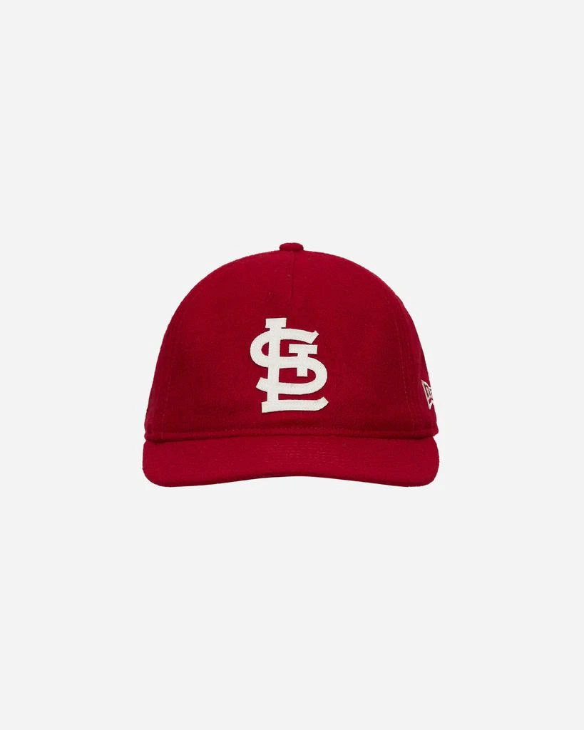 商品New Era|St. Louis Cardinals MLB Cooperstown Retrocrown 9FIFTY Strapback Cap Maroon,价格¥251,第2张图片详细描述