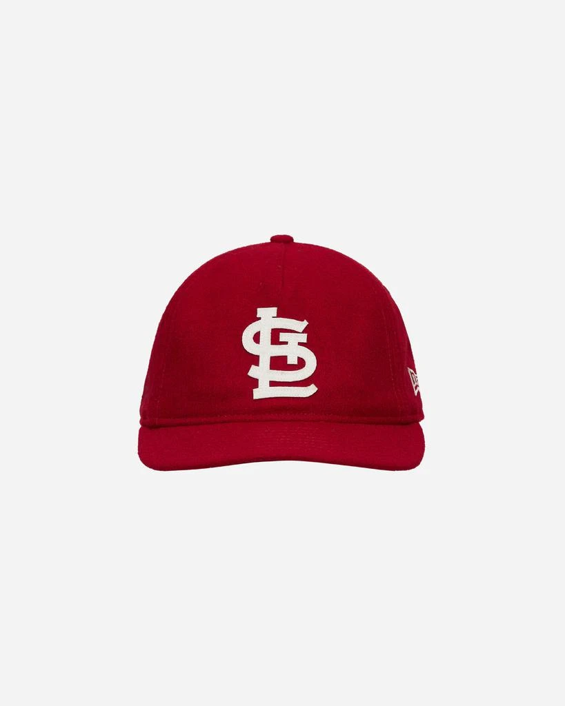 商品New Era|St. Louis Cardinals MLB Cooperstown Retrocrown 9FIFTY Strapback Cap Maroon,价格¥257,第2张图片详细描述