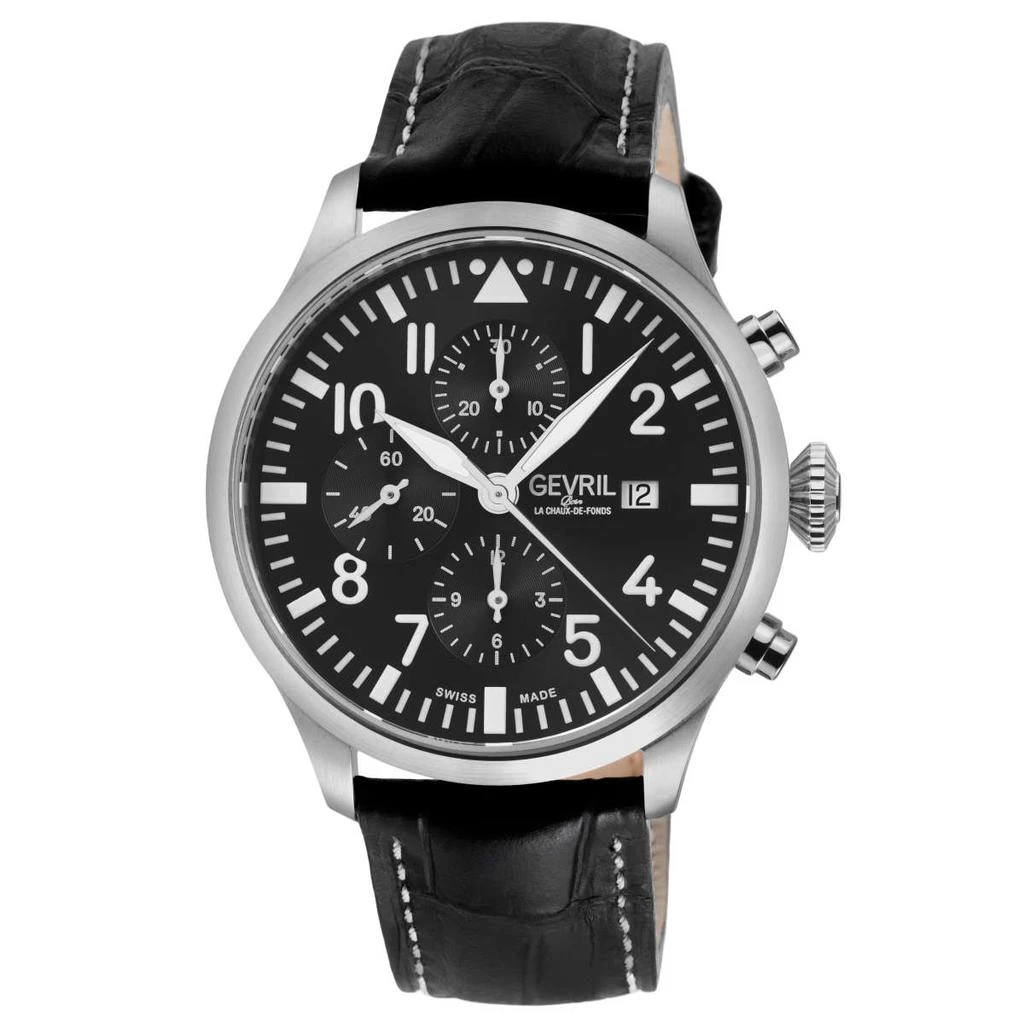 商品Gevril|Gevril Vaughn Men's Automatic Watch,价格¥15055,第1张图片