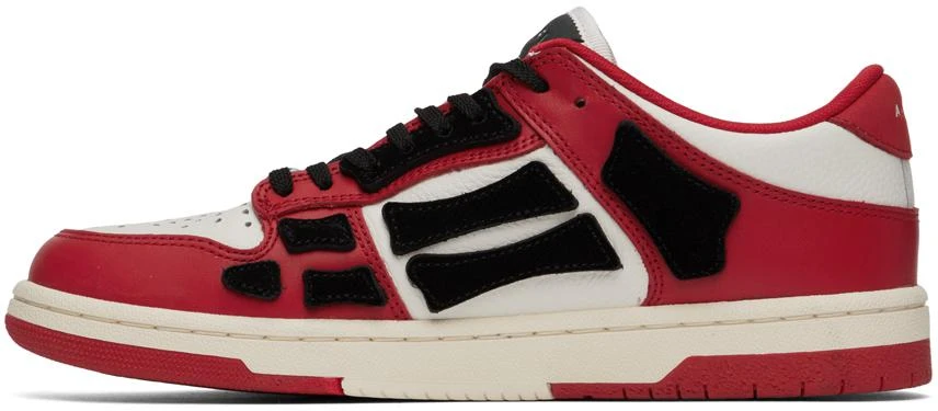 商品AMIRI|Red Skel Low-Top Sneakers,价格¥3737,第3张图片详细描述