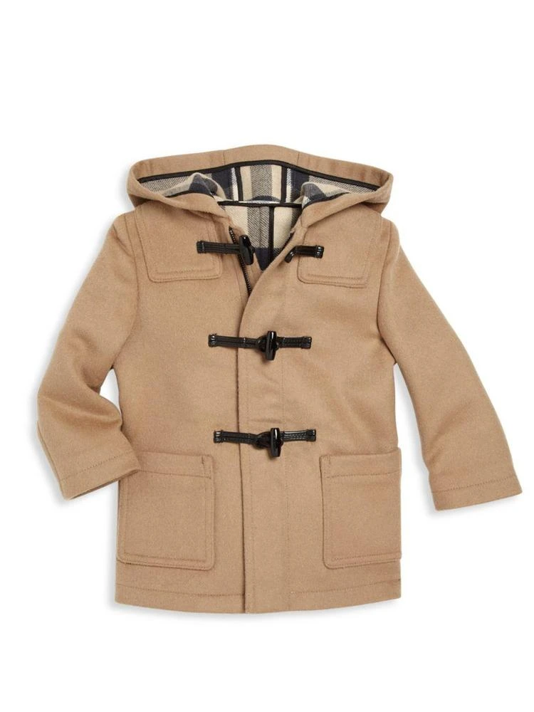 商品Burberry|Baby's & Toddler Boy's Brogan Wool Duffel Coat,价格¥1036,第2张图片详细描述