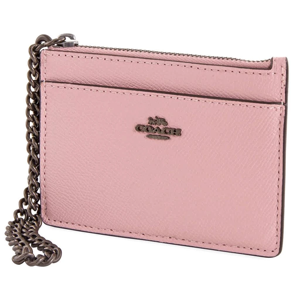商品Coach|Coach Ladies Chain Card Case In Pink,价格¥200,第1张图片