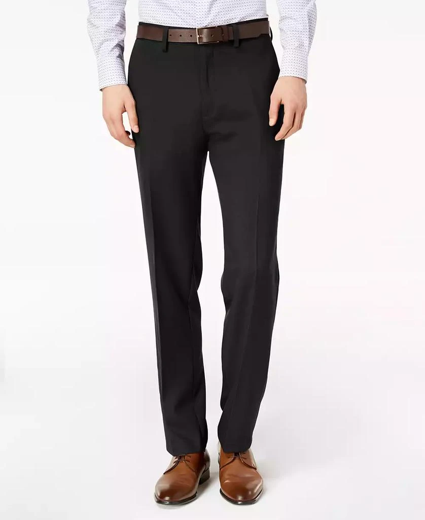 商品Kenneth Cole|Men's Modern-Fit Micro-Check Dress Pants,价格¥309,第1张图片