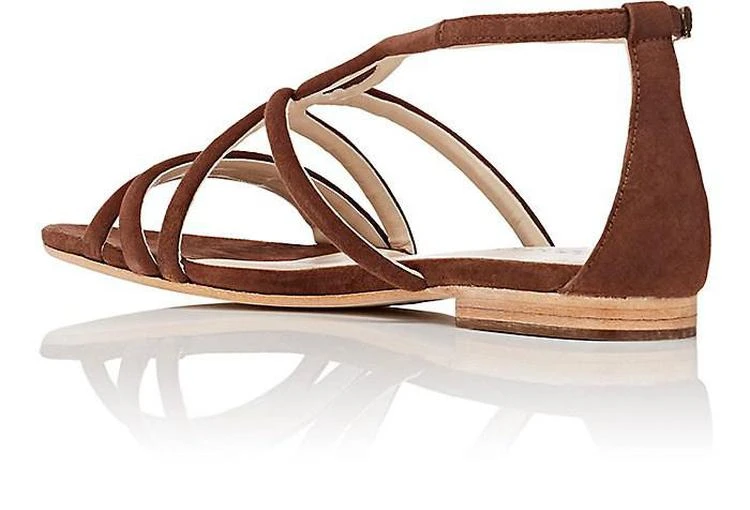 商品Barneys New York|Suede Multi-Strap Sandals,价格¥447,第3张图片详细描述