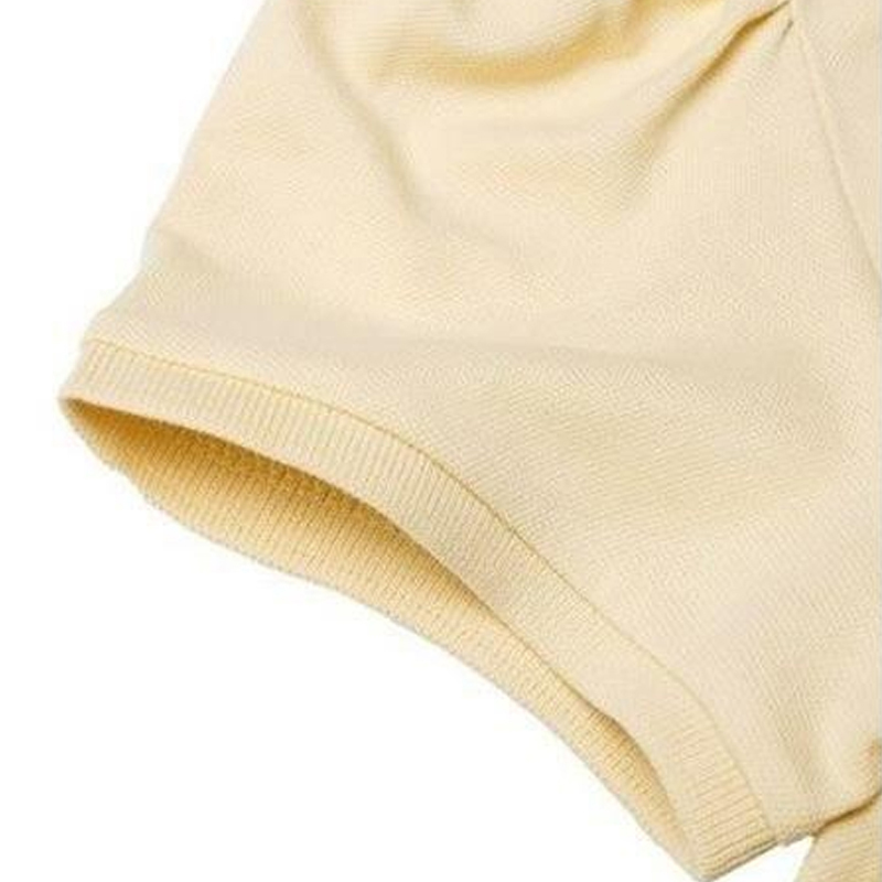 BURBERRY 女士淡黄色短袖 Polo 衫 3933890商品第3张图片规格展示