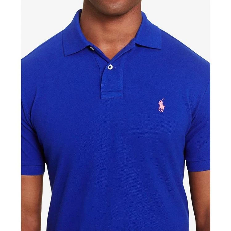 商品Ralph Lauren|Men's Slim-Fit Cotton Mesh Polo,价格¥218,第4张图片详细描述