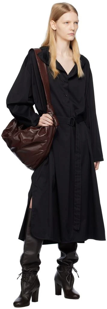 商品Lemaire|Black Housse Midi Dress,价格¥9131,第4张图片详细描述