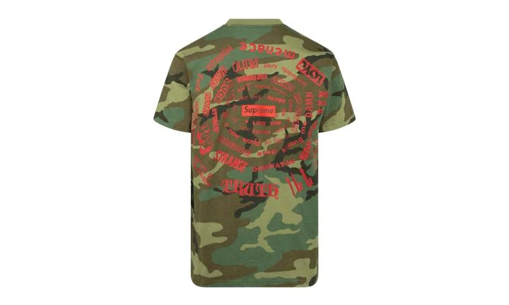 商品Supreme|Supreme Spiral Tee,价格¥591,第4张图片详细描述