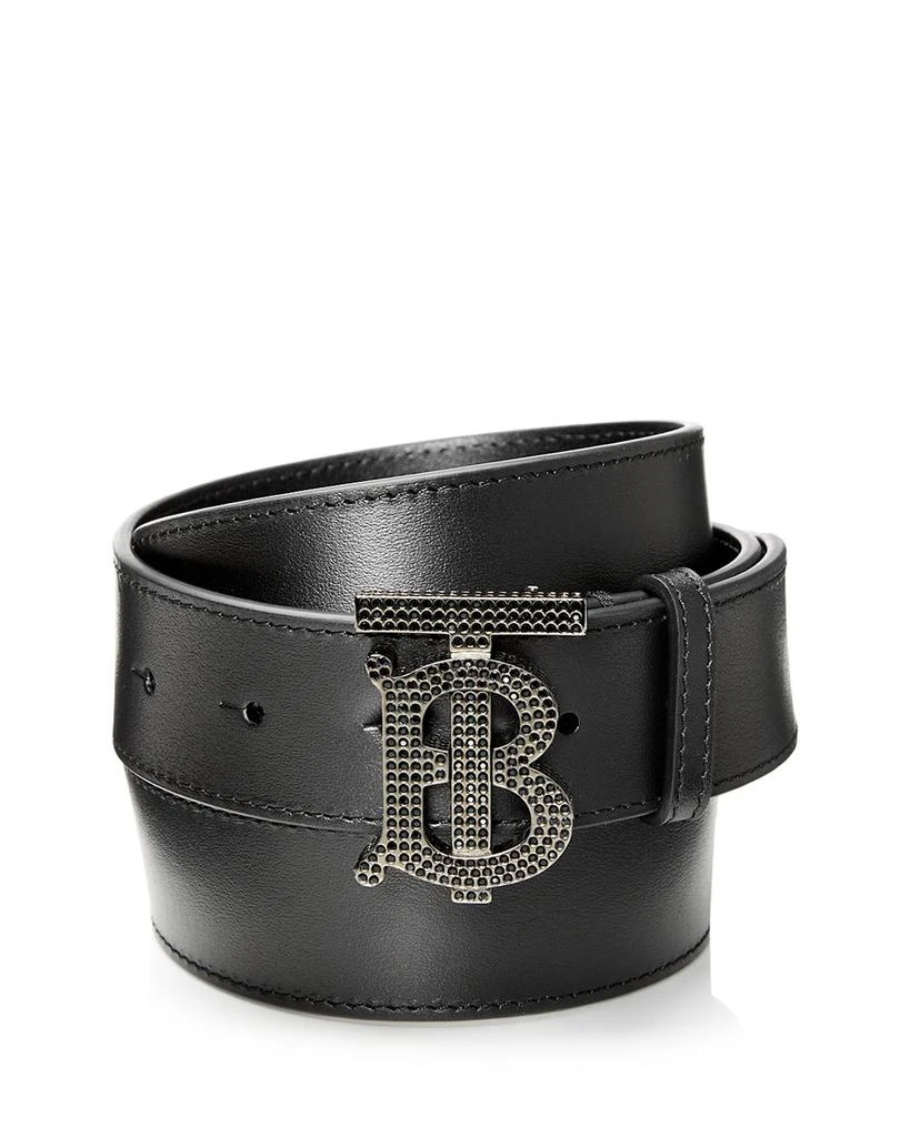 商品Burberry|Men's Plaque Crystal Belt,价格¥3457,第1张图片详细描述