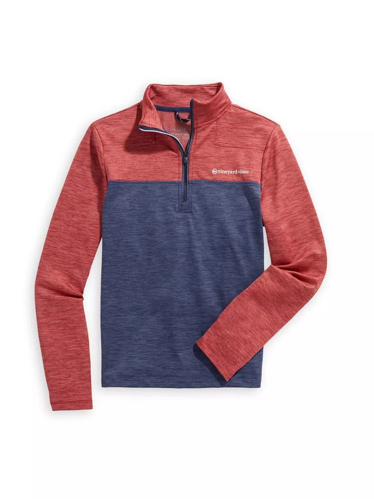 商品Vineyard Vines|Little Boy's & Boy's Performance Shep Shirt,价格¥221,第1张图片