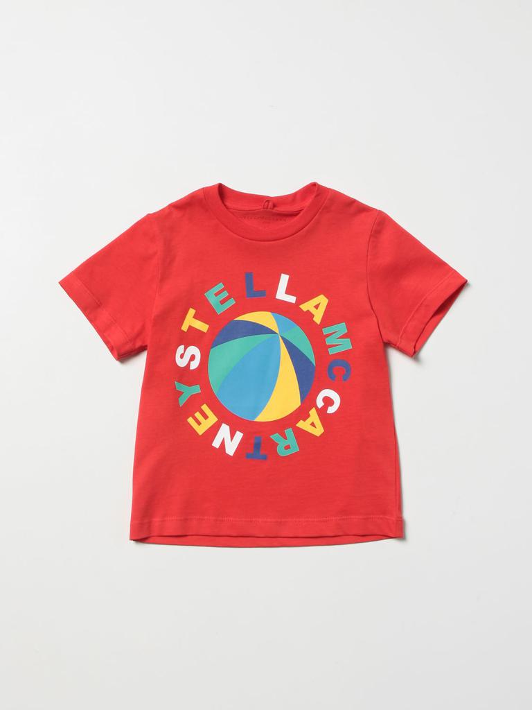 Stella McCartney cotton T-shirt with graphic print商品第1张图片规格展示