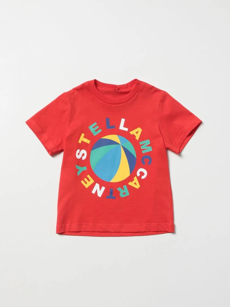 商品Stella McCartney|Stella McCartney cotton T-shirt with graphic print,价格¥260,第1张图片