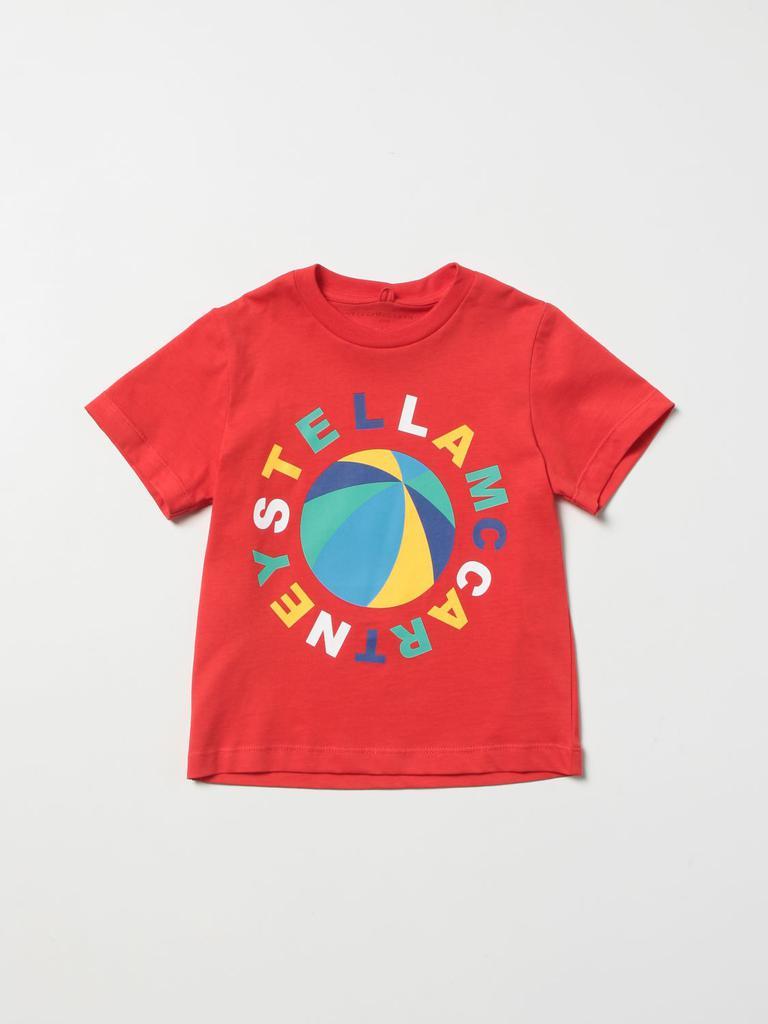 商品Stella McCartney|Stella McCartney cotton T-shirt with graphic print,价格¥248-¥298,第1张图片
