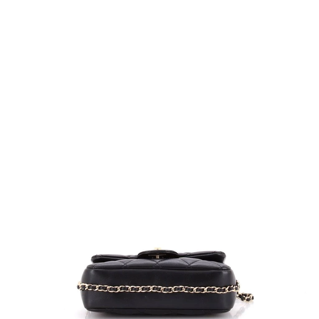 商品[二手商品] Chanel|My Precious Pearls Chain Flap Bag Quilted Lambskin Small,价格¥34663,第4张图片详细描述