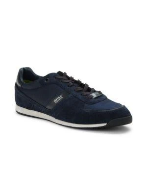 商品Hugo Boss|Maze Mix Media Sneakers,价格¥809,第2张图片详细描述