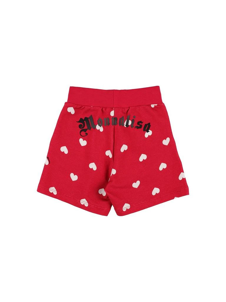 商品MONNALISA|Printed Cotton Sweat Shorts,价格¥268,第2张图片详细描述